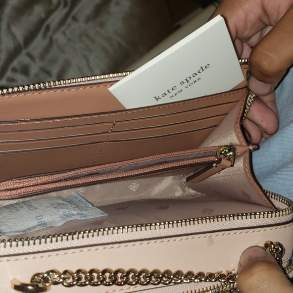 Pink Kate Spade purse - Picture 3 of 5